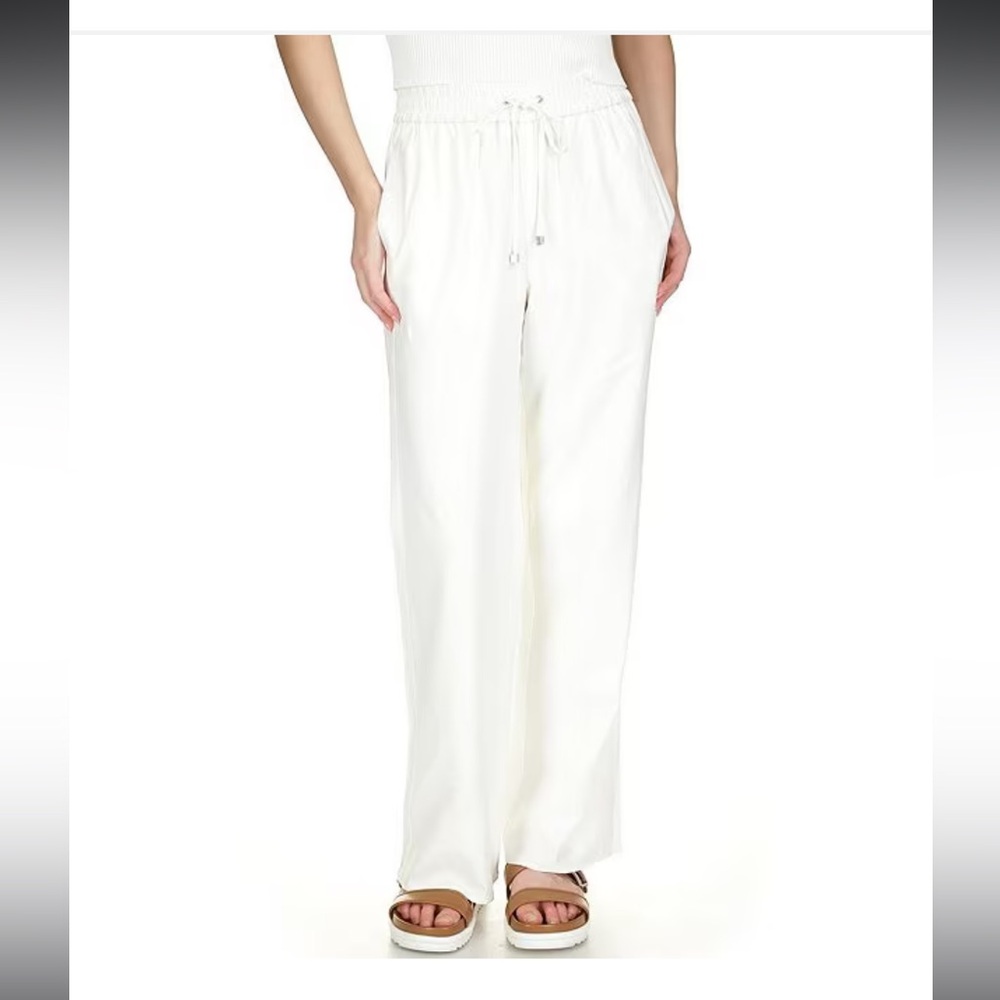 Michael Michael Kors fully lined drawstr pants